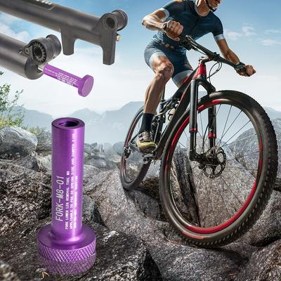 Aluminum Alloy Bike Fork Spring Damper Removal Tool Bike Fork Lower Leg Removal Tool for Front Fork Maintenance Disassembly
