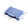 JEJ Astage PS-400 Storage Box, Parts Stocker, Blue, 29cm Deep X 7.8cm High X 40.5cm Wide, Set of 6, Made In Japan