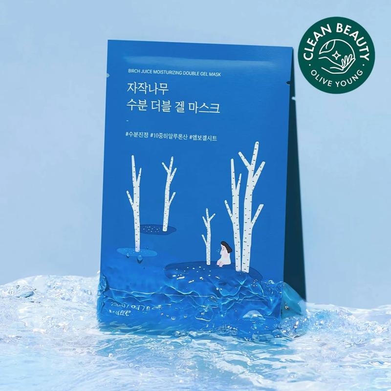 ROUND LAB Birch Juice Moisturizing Double Gel Mask 10 Sheets