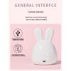 Mini Gel Nail Lamp - Adorable Rabbit Design, Quick-Drying, LED Gel, Won't Darken Hands, Perfect for Home Use