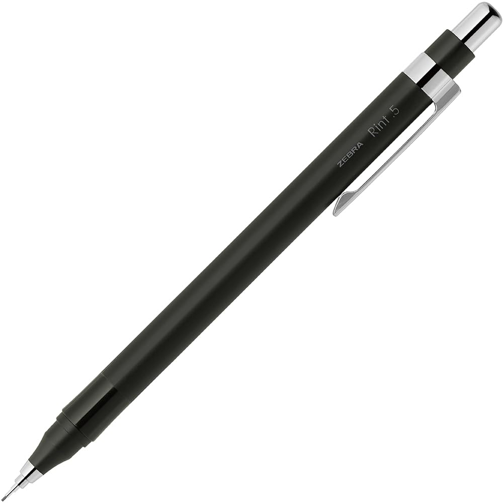 

Механический карандаш Zebra с черным ворсом, стержень 0,5 мм P-MA130-BK