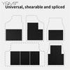 Disposable Car Accessory Folding Universal Car Mats Floor 4/8Pcs Anti-Dirty Internal Spare Parts Portable Mat Gadgets Carpet