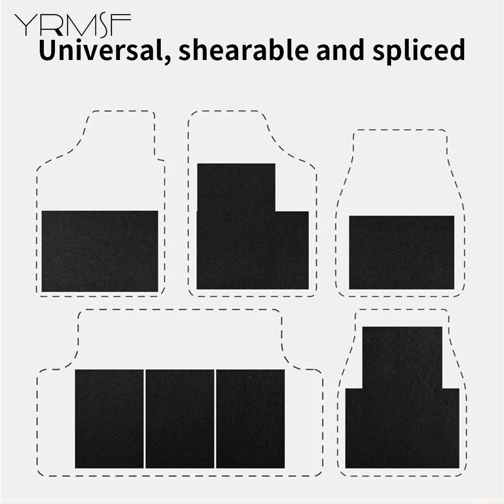 Disposable Car Accessory Folding Universal Car Mats Floor 4/8Pcs Anti-Dirty Internal Spare Parts Portable Mat Gadgets Carpet
