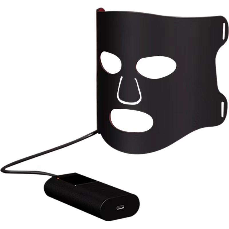 Seven-Color LED Silicone Facial Rejuvenation Mask