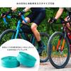 ROCKBROS Road Bike EVA Bar Bicycle Grip Handlebar with End Set of 1 and Mint Green Tape, Tape, Tape, Non-Slip, Caps, (Left Right),