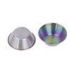 1Pc Stainless Steel Small Round Seasoning Dish  Pot Dipping Bowl Soy Sauce Cup Sushi Vinegar Soy Saucer Container Tray