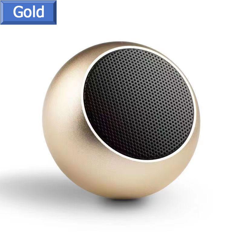 Metal Mini Wireless Bluetooth Speaker Hifi Portable Subwoofer Outdoor Music Stereo Surround Audio Player Bluetooth Speaker