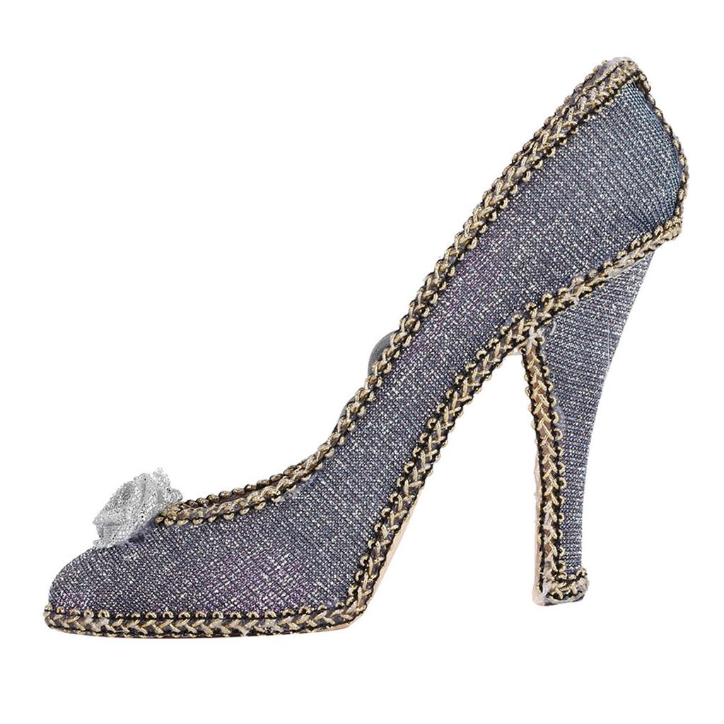 Jewelry Holder Dress Shoe Model Necklace Earring Bracelet Ring Hang Display Stand (High Heel)