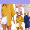 Women's Loose Button Long Shirt Dress With Premium Quality Fabric For Everyday Comfort