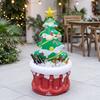 Inflatable Christmas Tree Cooler Decorative Ice Bin Compact