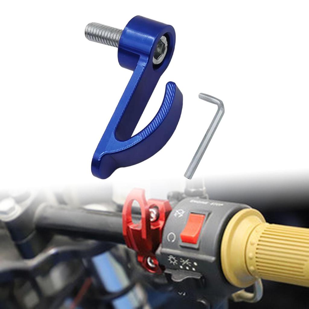 Motorradlenkerhaken aus Aluminiumlegierung mit M6-Schraube zur Installation