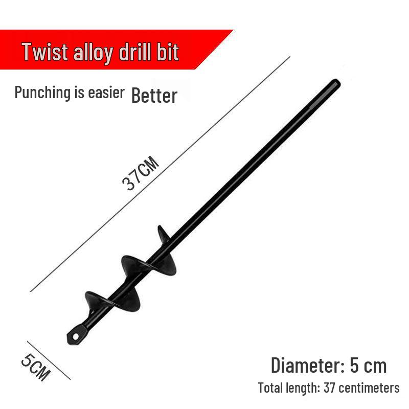 Elektrischer Bohrer für Bodenauflockerung, Pflanzen und Umpflanzen