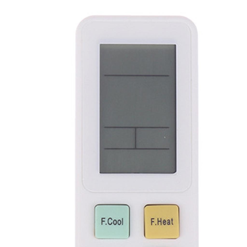 Praktische Ersatzfernbedienung mit Kunststoffstruktur zur Wiederherstellung der Funktionalität Ihrer Klimaanlage