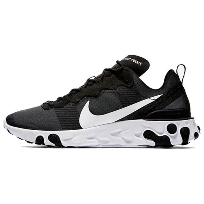 

Nike Кроссовки React Element 55 Черно-белые BQ6166-003 41