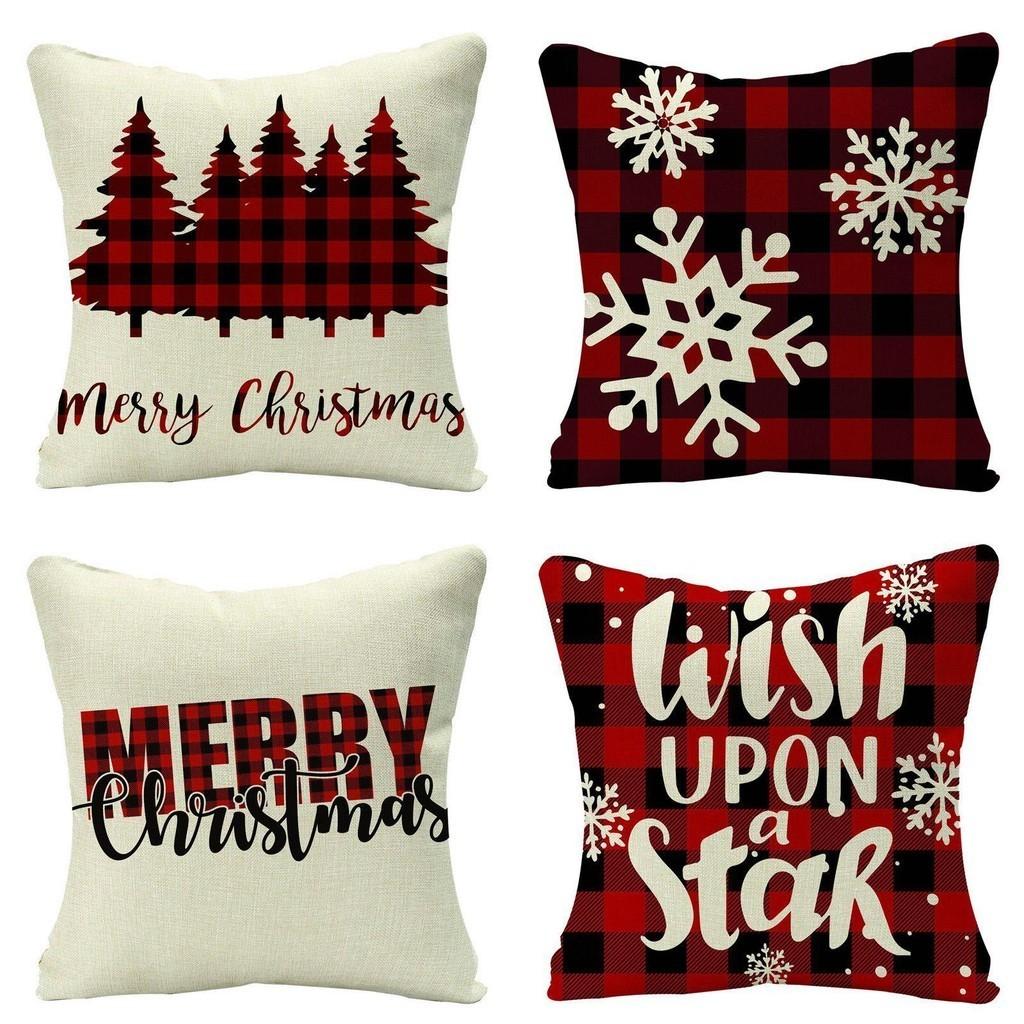 Charming Christmas Themed Cushion Cover Perfect For Your Sofa And Home Decor
