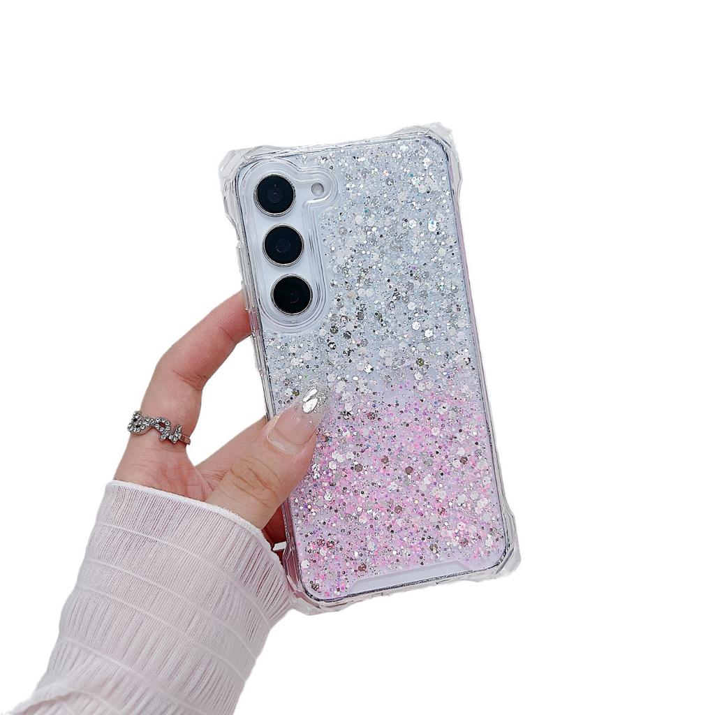 Traveler Gradual Change Mobile Phone Case for Samsung S25ULTRA Foreign Trade A54 Trend A56 Personality S23ULTRA