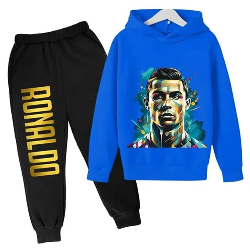Ronaldo Cr7 Druka Bērnu Hūdijs un