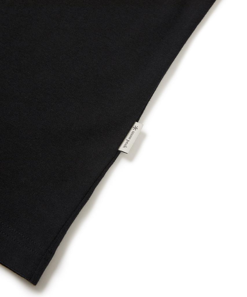 SNOWPEAK APPAREL [Snow Peak X Sung Nak-Jin] Graphic Short Sleeve T-Shirt Black (S24Mmfts86)