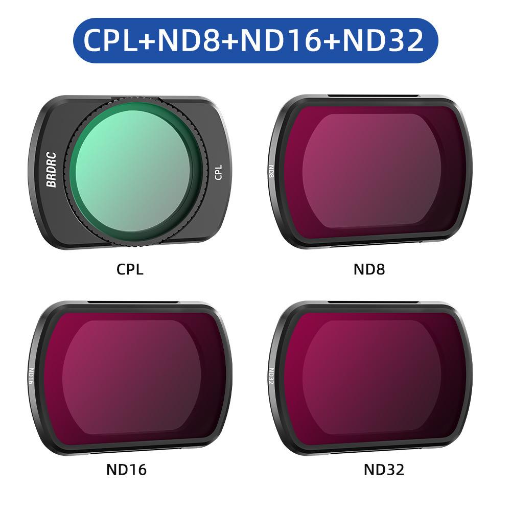 2025 für DJI OSMO POCKET 3 Filter UV-Schutzlinse ND-Dimmung CPL-Polarisator Zubehör