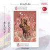 Pink warthog Pattern  3pcs 100% Round Full Drill 5D DIY Diamond Painting Embroidery Cross Stitch Rhinestone Décor