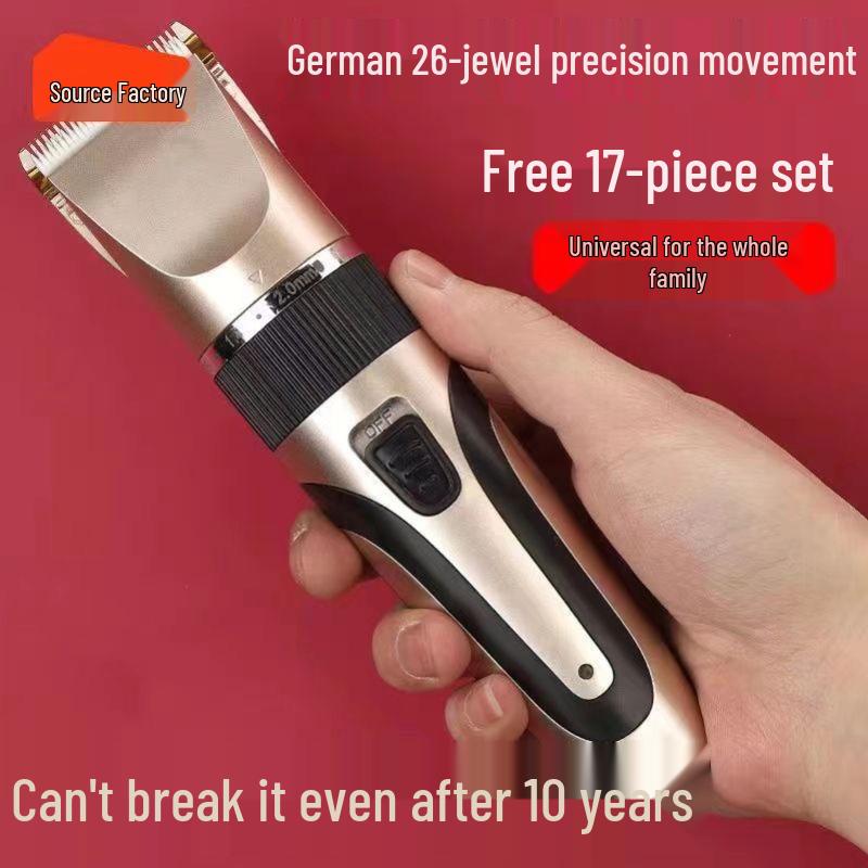 Leistungsstarker leiser elektrischer Haarschneider & Trimmer für den Heimgebrauch