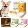 2-in-1 Automatic Cat Food & Water Dispenser 0.8 L Water + 1.8 L Food Automatic Feeder Large Capacity Cat Dog Food Dispenser