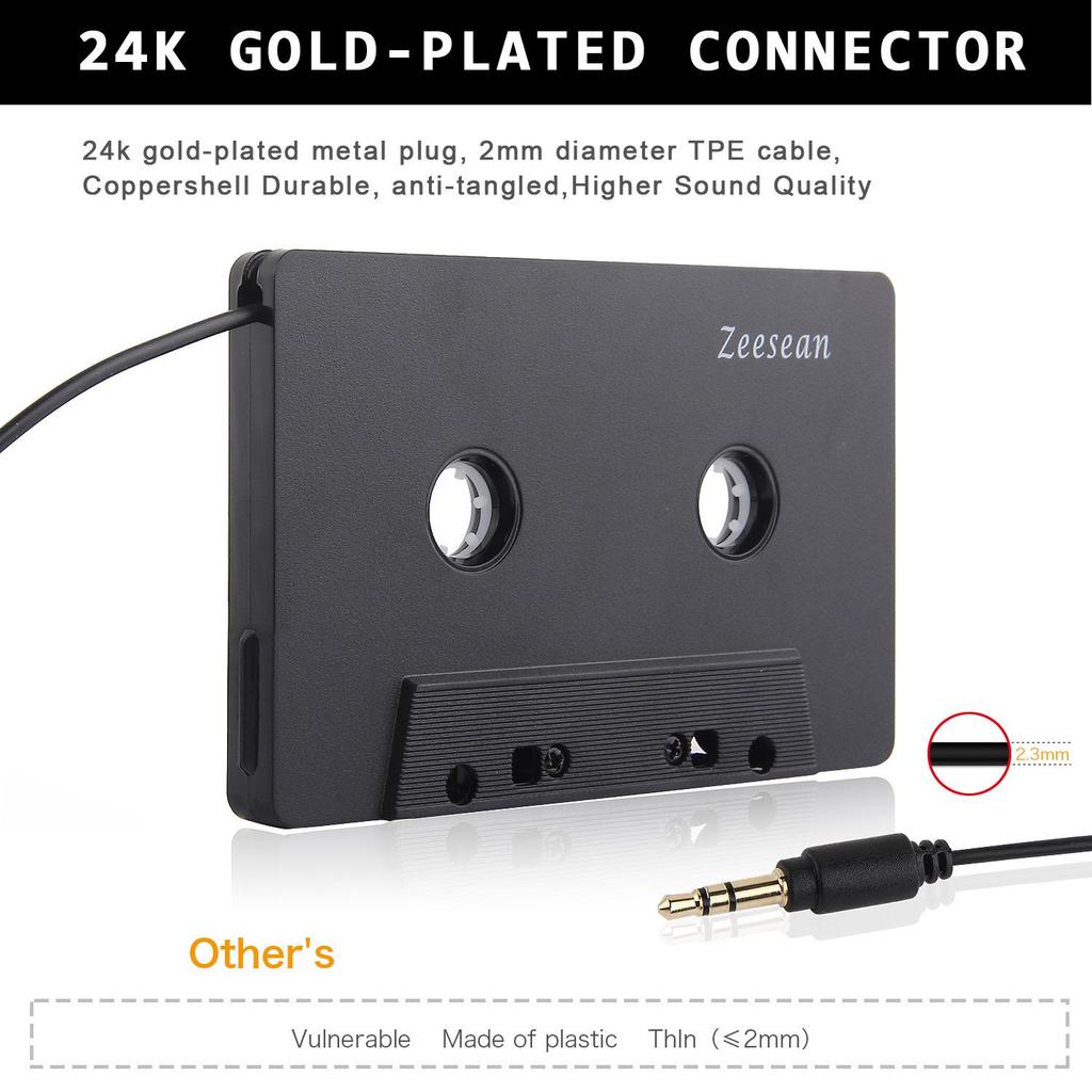 Bluetooth Two-Channel Cassette to MP3 Converter