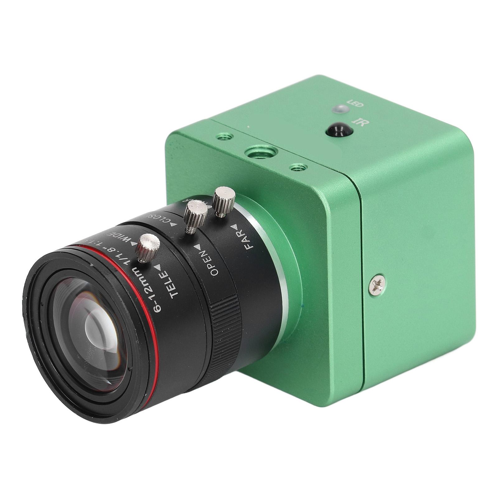 

Промислова камера 41 МП з 6-12 мм ручним зум-об єктивом без дисторсії USB промислова камера для UK Plug