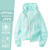 1011 new ice silk sunscreen clothes women's UPF10 + UV protection dopamine super good-looking, light and cool coat