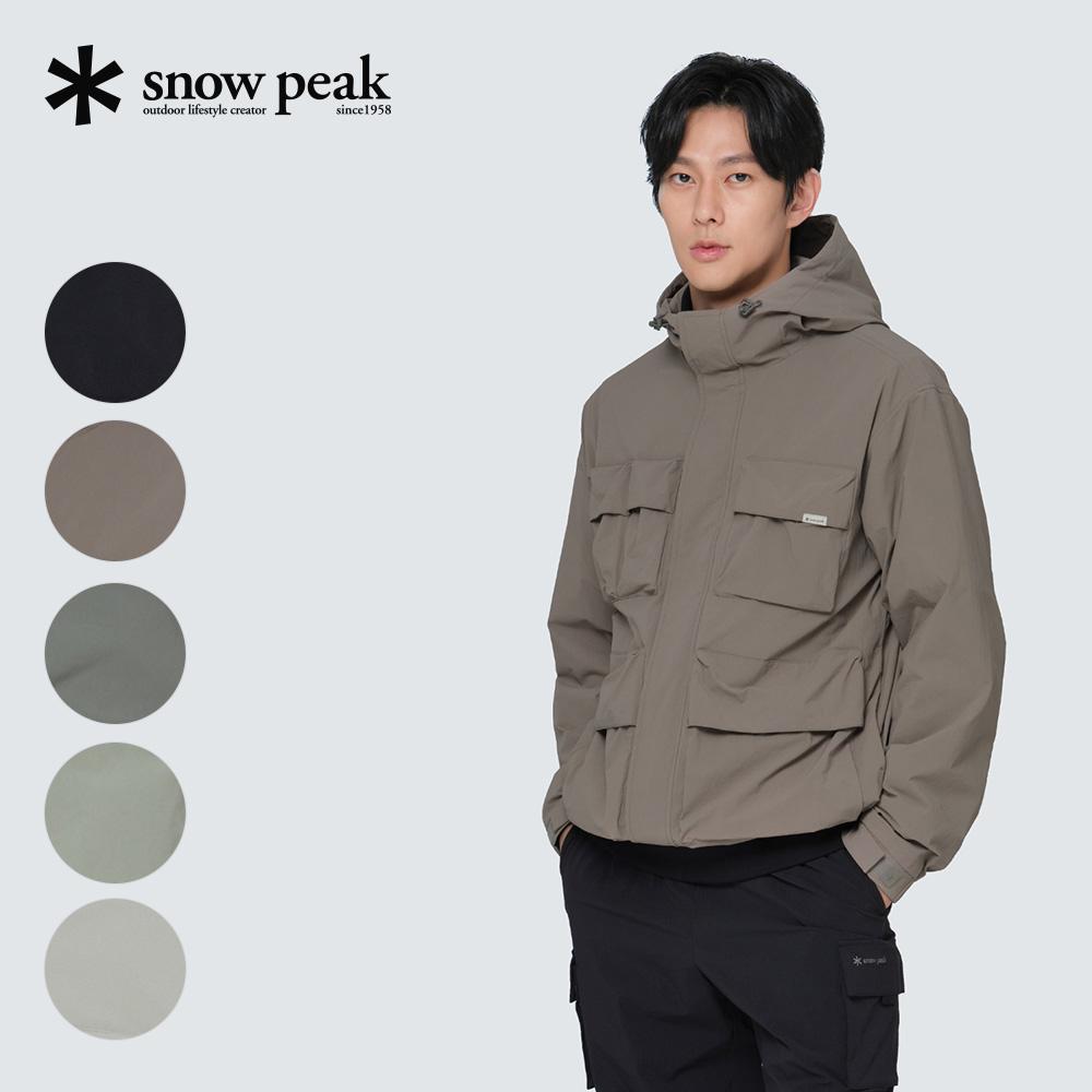 [Snowpeak] Ветровка Root Utility (S24FMRWB66) Khaki Gray-95