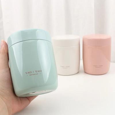 260ml Mini Food Lunch Box Přenosné nerezové nádoby na polévku s termohrnkem na snídani