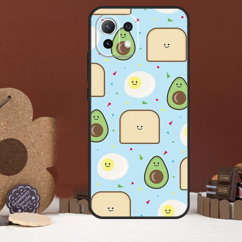 

Lovely Avocado Case For Xiaomi 14 15 Ultra 15T 14T 13T 17 Pro Max POCO X7 Pro X5 X6 F5 F6 F7 F8 Ultra Cover POCO F5 Pro