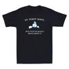 My Tummy Hurts But I'm Being Really Brave About It Funny Bear Meme Men's T-Shirt