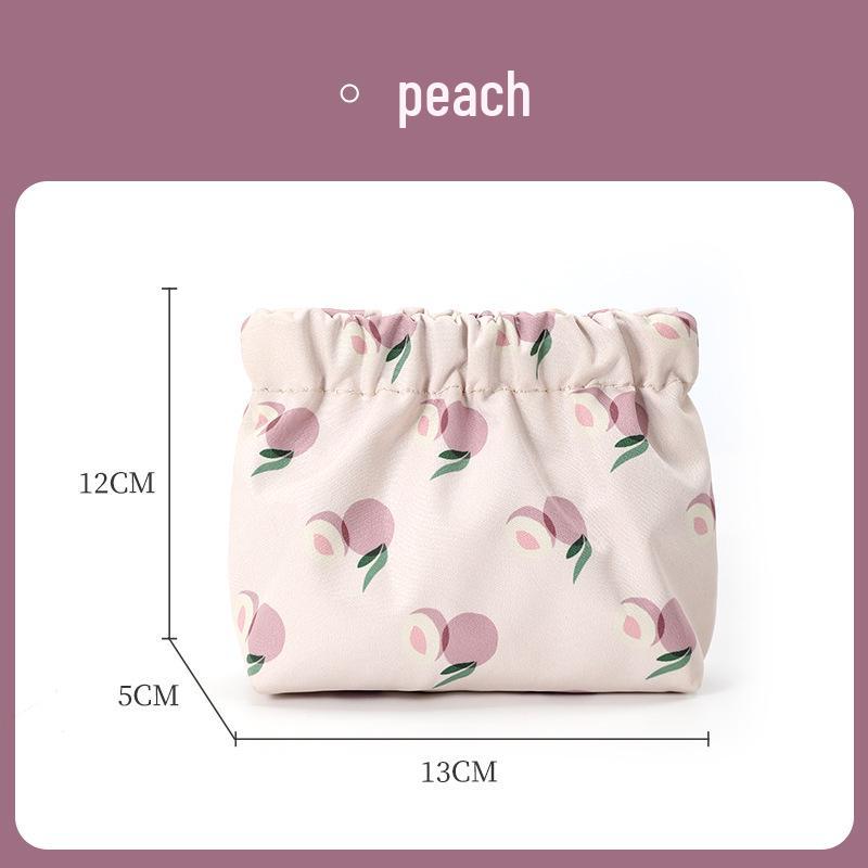 Portable Fashion Lipstick & Coin Purse with Cute Pendant - Compact Cosmetic Bag