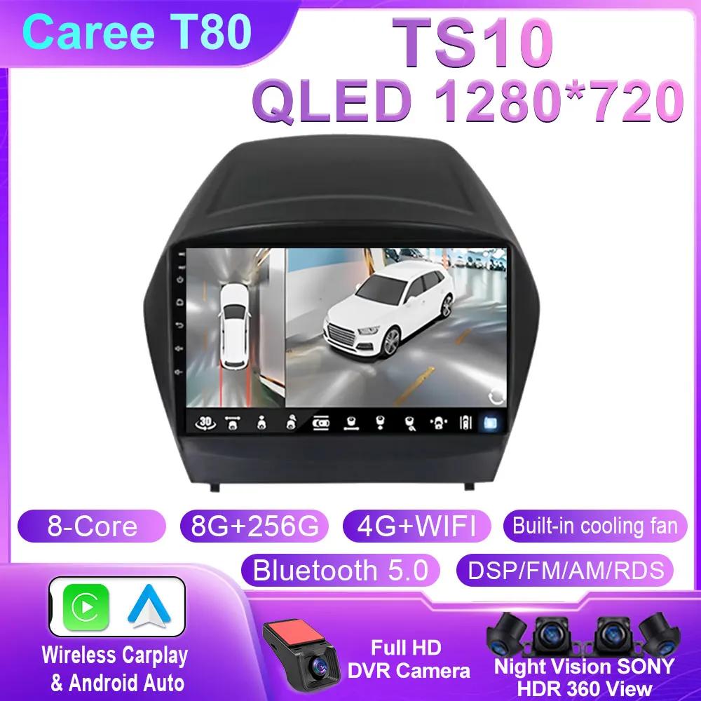 Car Android 14 Carplay For Hyundai Tucson 2 LM IX35 2009 2010 2011 2012 2013 2014 2015 Auto Radio Multimedia Player Stereo WIFI