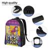 Teens Titans Go Team Backpack  Funny Backpacks Women Men Hiking Lightweight High School Bags Designer Rucksack