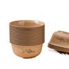 Eco-Friendly Degradable Rice Husk Bowls & Chopsticks - Heat Resistant, Durable & Food Grade