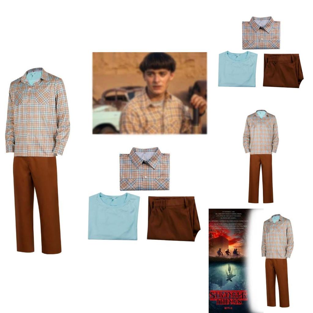 Stranger Things Will Byers Cosplay Kostüm Polyester Rollenspiel Outfit Für Anime Fans Spezielle Charaktere Inklusive