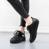 Kvinner Leiligheter Mote Kvinner Skinnsko Plus Size Damesko Uformell Slip On Nurse Dame Loafers