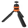 Retractable Tripod 2 Sections Mobile Phone Holder with 360 degrees      Head