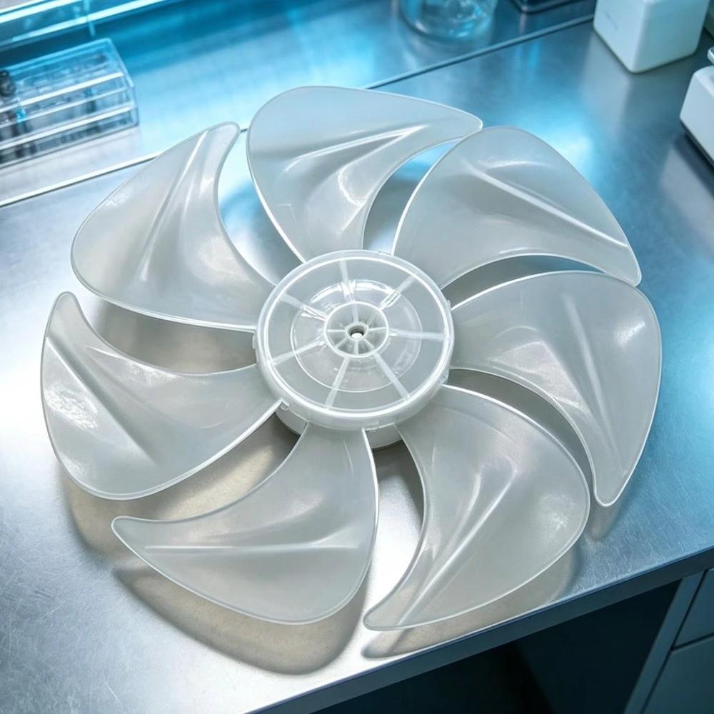 Silent Rotate Fan Blade Part 12 Inch 7-Blade Fan Replace Gear Stand Fan Repair
