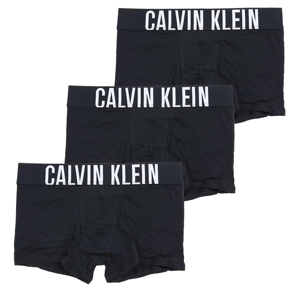 Боксеры Размер ck059 [Calvin Klein] Мужские Трусы, S, Черный, [Товар] чёрный