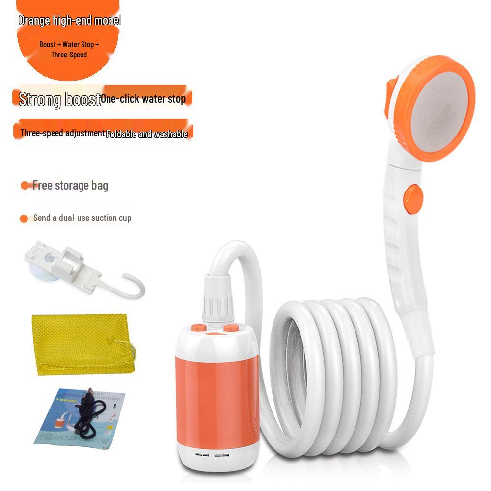 Electric Shower Head for Pet and Outdoor Camping Bathing