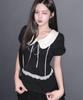 CATTLINE Vintage Ribbon Blouse