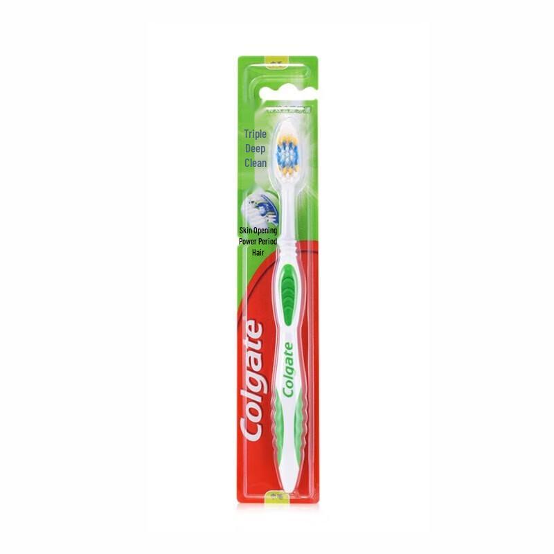 Colgate Triple Deep Clean Soft Bristle Toothbrush (6-Pack)