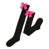 Cute Bow Boot Sock Leg Warmer High Sock for Daily Wear Cosplay Thigh High Sock Over the Knee High Boot Stocking Leg Warm