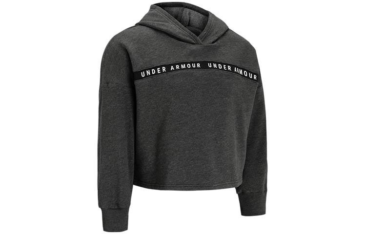 Under Armour Sweatshirts Women s Black Hooded Moderate Regular 1328947-002 M