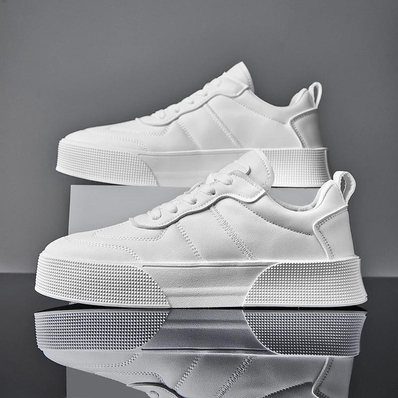 Men'S Sneakers White Casual Shoes Men Original Lightweight Luxury Shoes for Men Breathable Flats Men'S Sneakers Chaussure Hommes