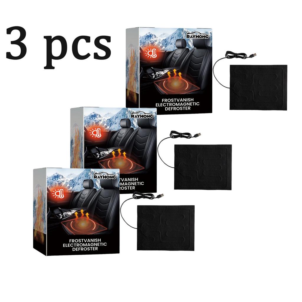 RAYHONG Car Seat Heating Pad (1 Piece), Warm and Cold-Proof Winter Heated Seat Cushion, Electric Seat Heater, Car Window Snow Melting Heater