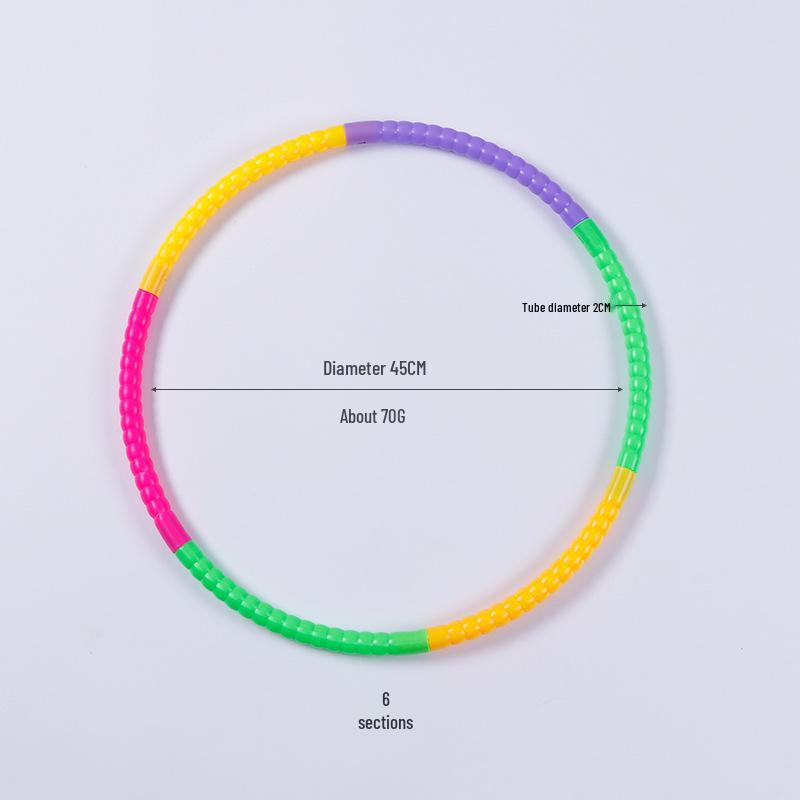 

Разборный утяжеленный хула-хуп для детей и взрослых - Игрушка для детского сада и фитнес-оборудование